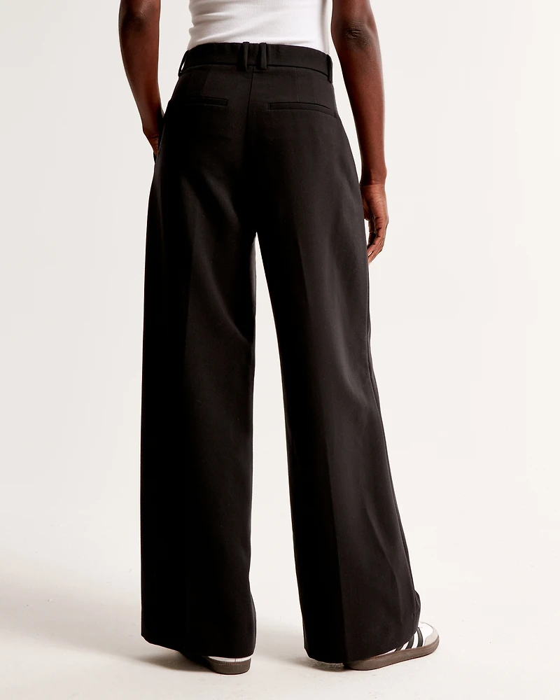 A&F Harper Tailored Ultra Wide Leg Pant