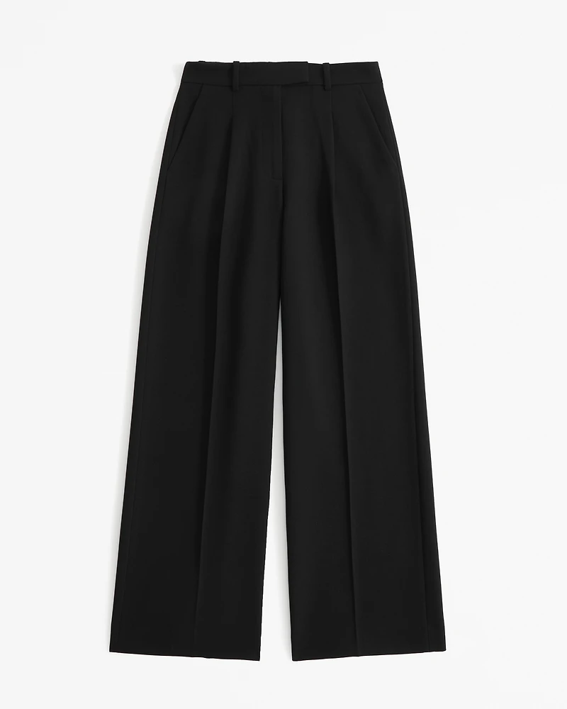 A&F Harper Tailored Ultra Wide Leg Pant