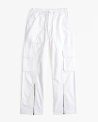 Pull-On Wide Leg Cargo Pant