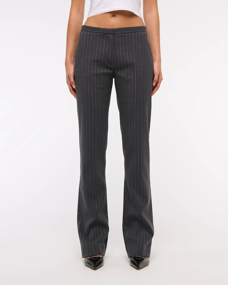 Low Rise Tailored Slim Boot Pant