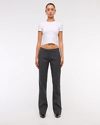 Low Rise Tailored Slim Boot Pant