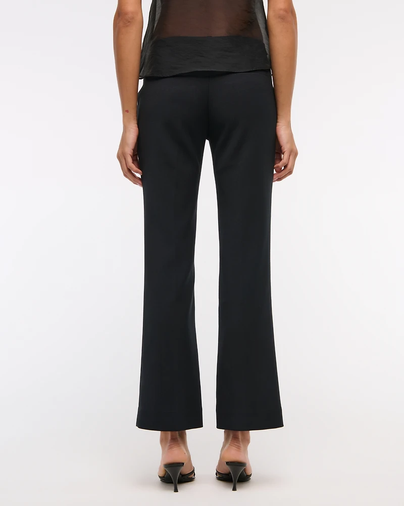Low Rise Cropped Boot Pant