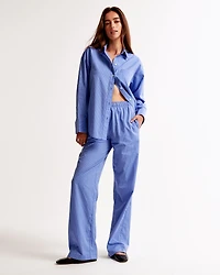 Poplin Pull-On Pant