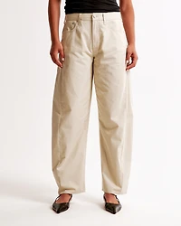Curve Love Mid Rise Barrel Pant