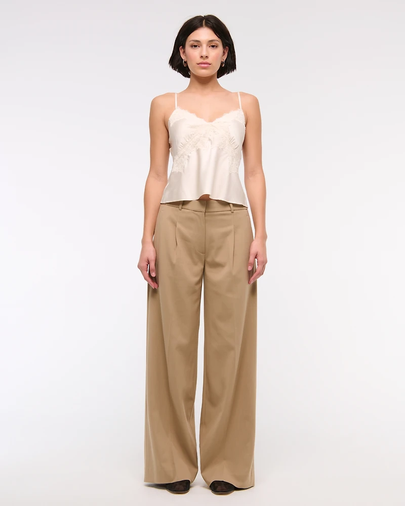 Tailored Wide Leg Pant