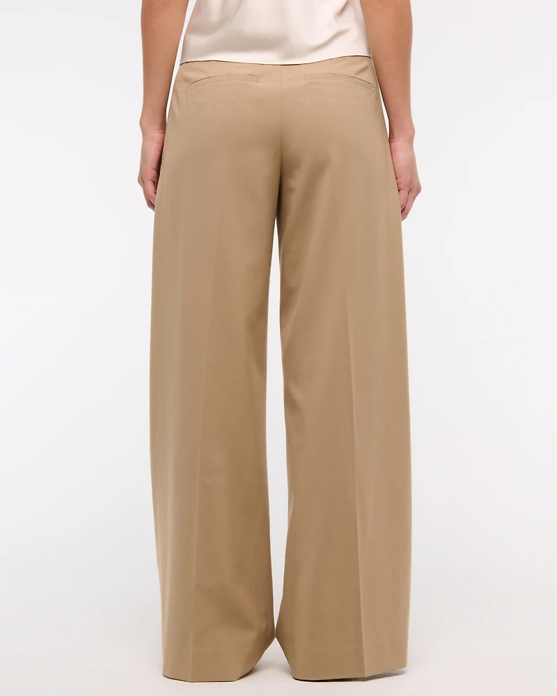 Tailored Wide Leg Pant