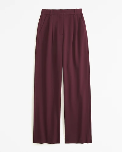Curve Love A&F Sloane Tailored Pant