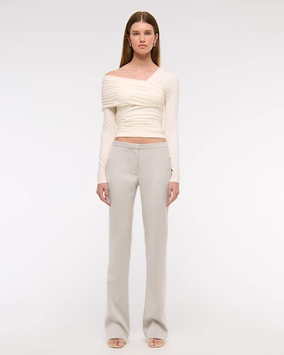 Low Rise Tailored Boot Pant