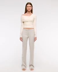 Low Rise Tailored Boot Pant