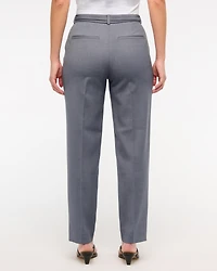 Curve Love High Rise Belted Ankle Straight Pant