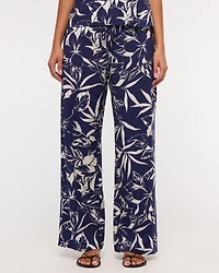 Textured Pull-On Pant