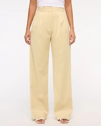 Pantalones de pierna ancha con corte sastre A&F Sloane