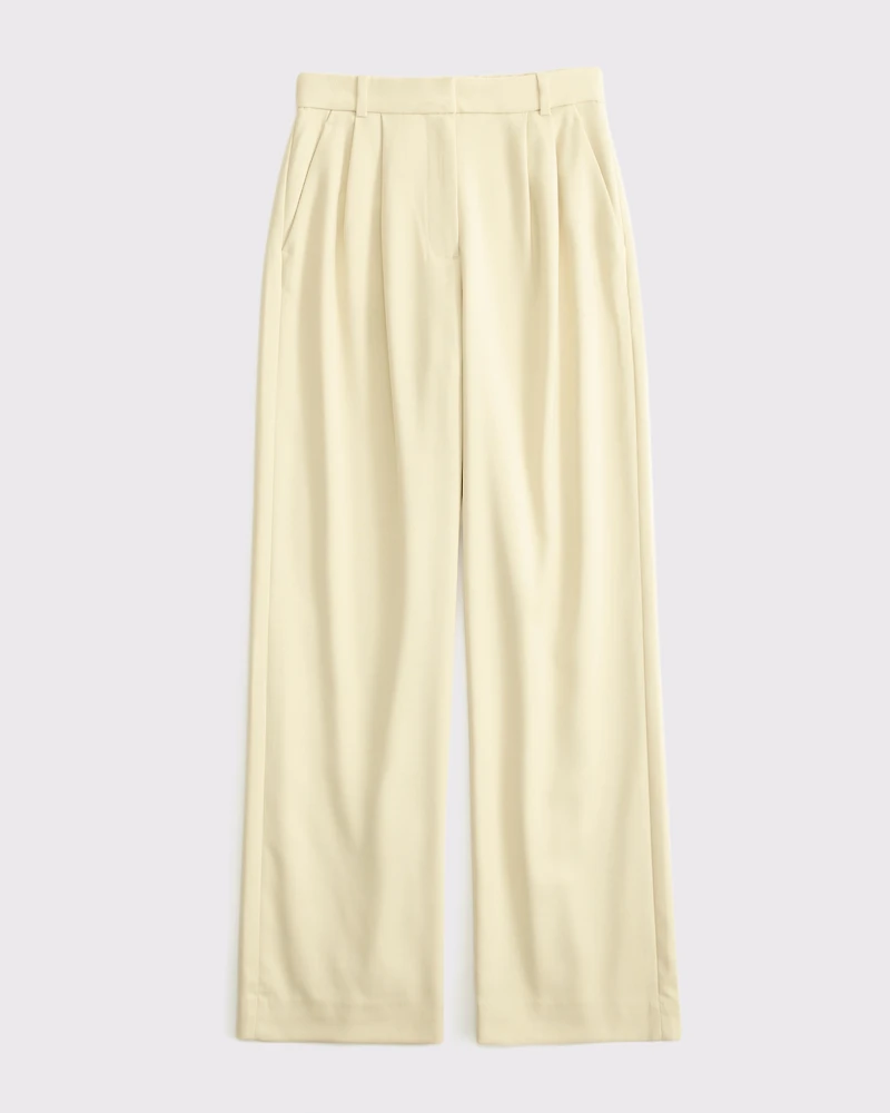 Pantalones sartoriales de pernera ancha Curve Love A&F Sloane