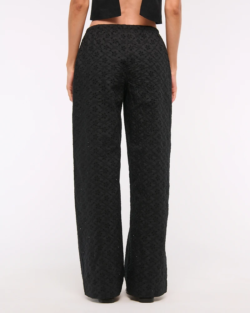 Eyelet Pull-On Pant