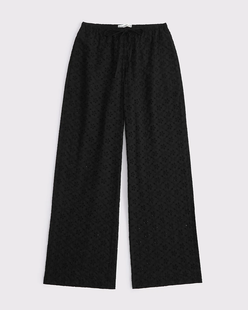 Eyelet Pull-On Pant