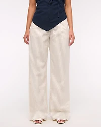 A&F Sloane Tailored Wide Leg Pant