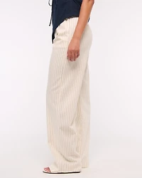 A&F Sloane Tailored Wide Leg Pant