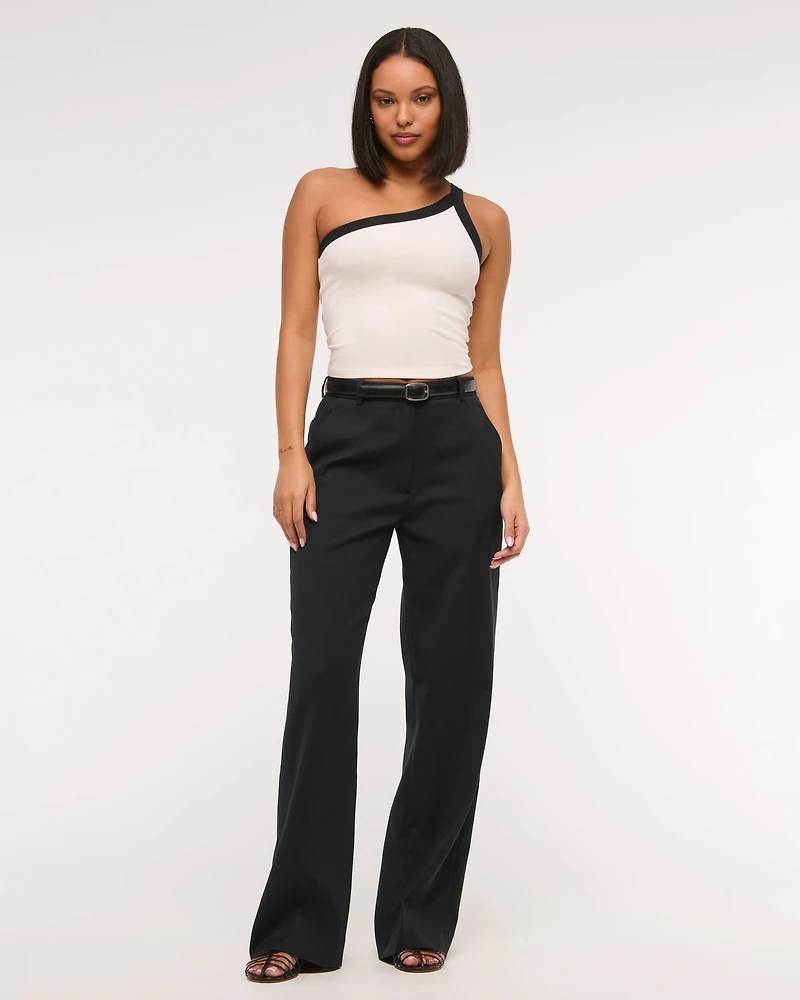 Tailored Wide Leg Pant