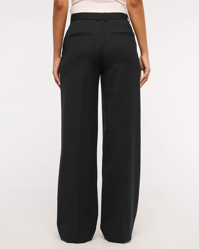 Tailored Wide Leg Pant