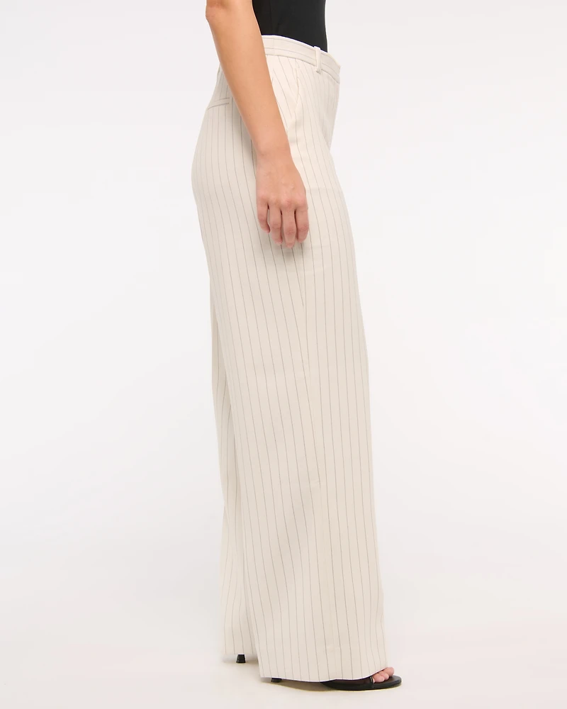 Curve Love Tailored Wide Leg Pant