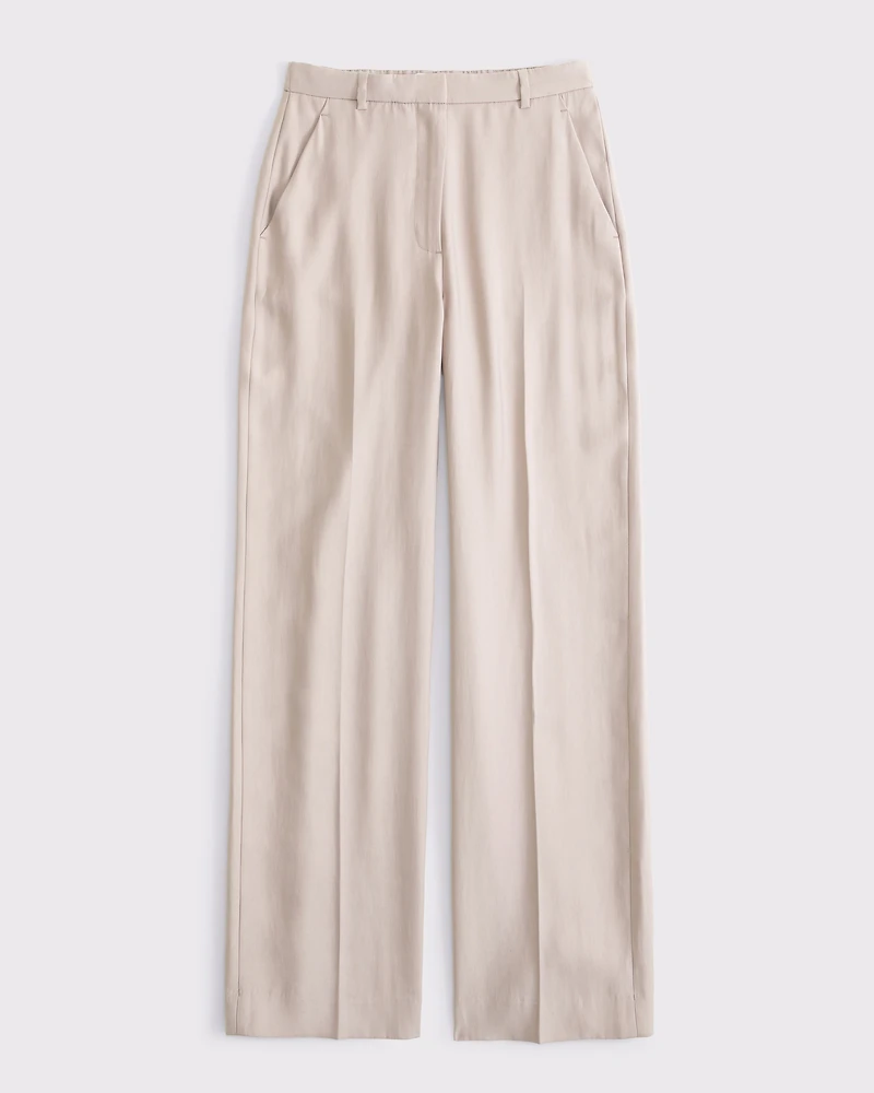 Drapey Tailored Wide Leg Pant