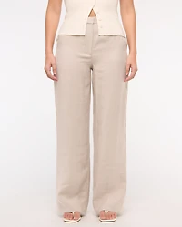 Curve Love Drapey Tailored Wide Leg Pant