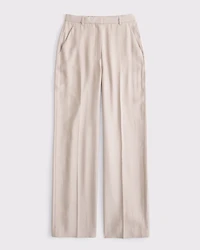 Curve Love Drapey Tailored Wide Leg Pant