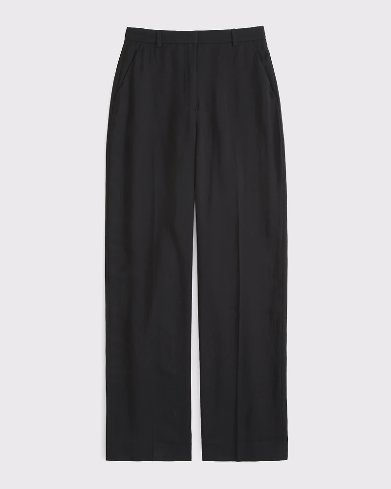 Drapey Tailored Wide Leg Pant