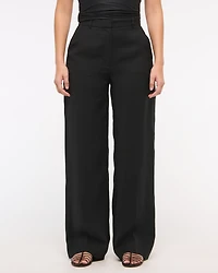 Curve Love Drapey Tailored Wide Leg Pant