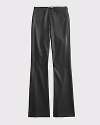 Curve Love High Rise Slim Boot Vegan Leather Pant