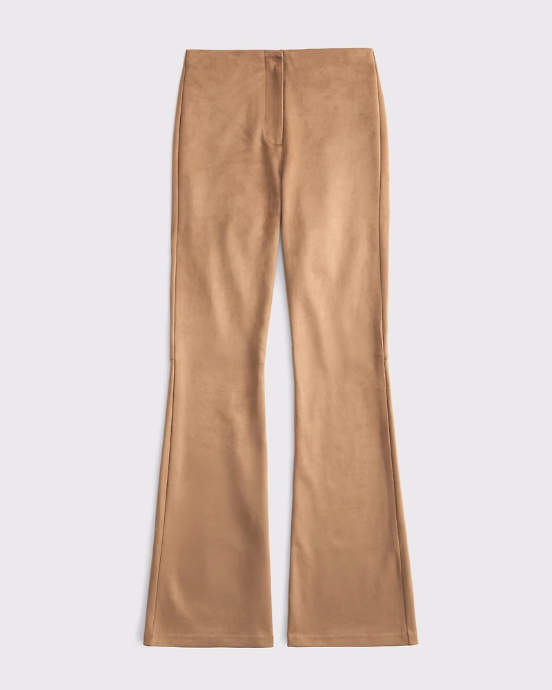 Curve Love Vegan Suede Bootcut Pant