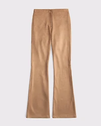 Curve Love Vegan Suede Bootcut Pant