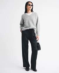 Satin Pull-On Pant