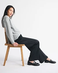 Satin Pull-On Pant