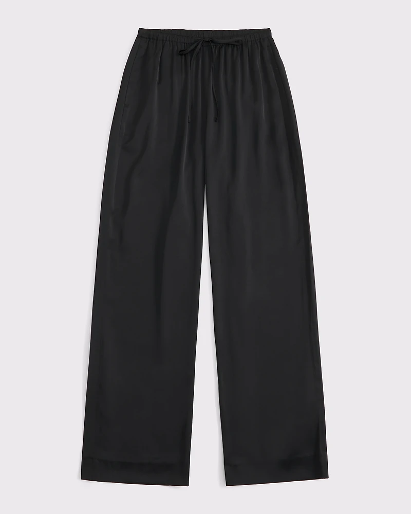 Satin Pull-On Pant