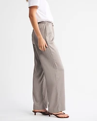 Satin Pull-On Pant
