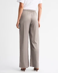 Satin Pull-On Pant