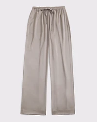 Satin Pull-On Pant