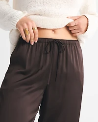 Satin Pull-On Pant