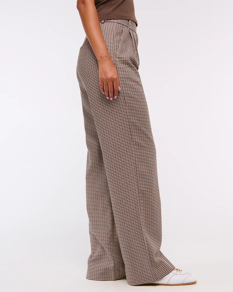 A&F Sloane Tailored Wide Leg Pant