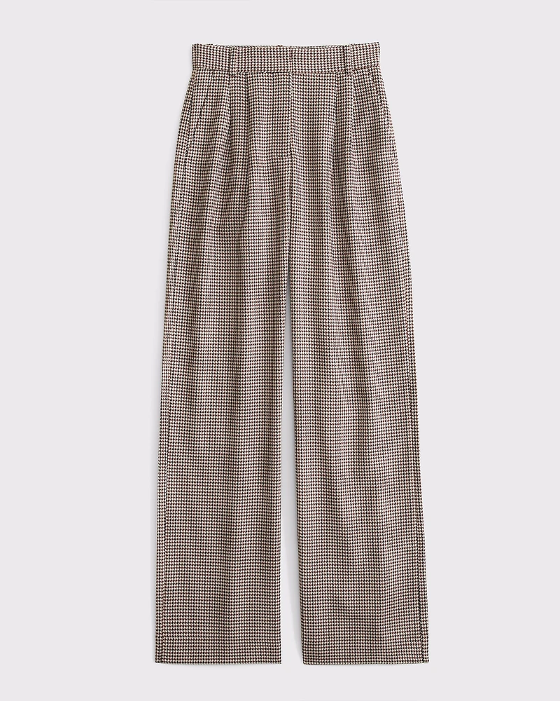 A&F Sloane Tailored Wide Leg Pant