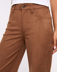 Vegan Suede 90s Relaxed Pant