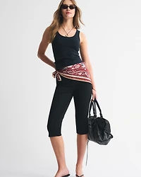 High Rise Capri Pant