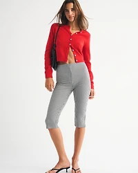 High Rise Capri Pant