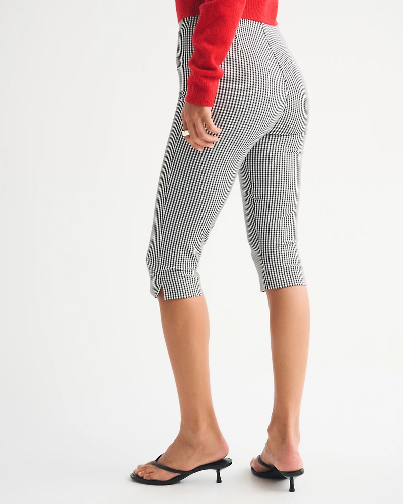 High Rise Capri Pant