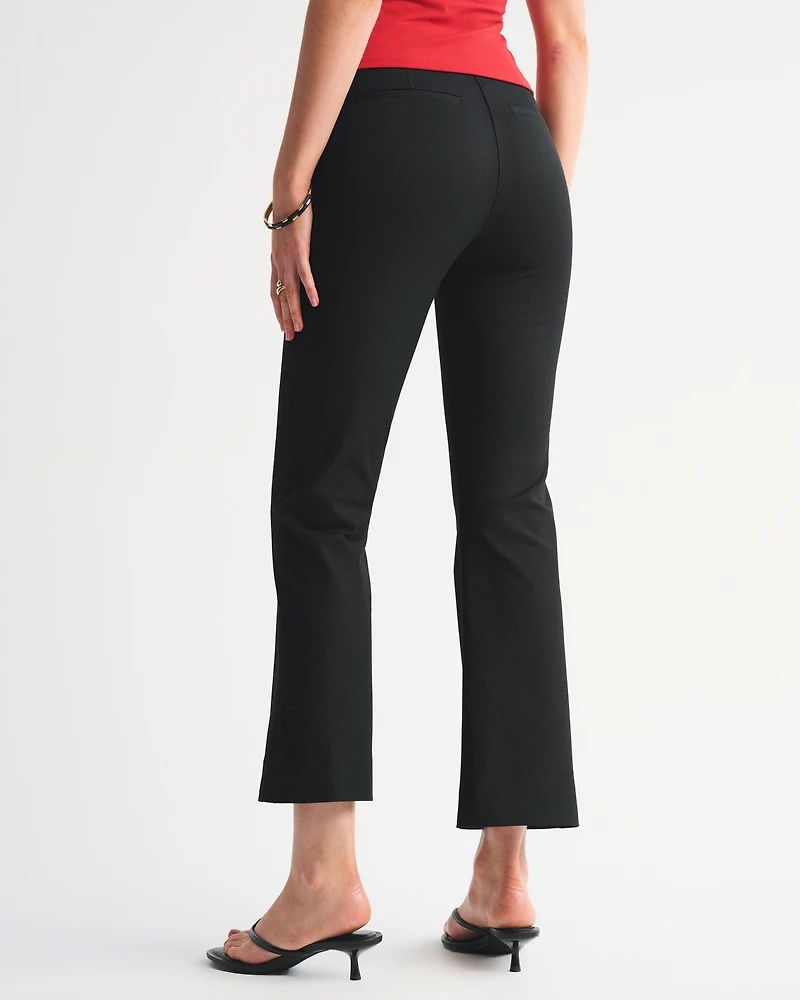 A&F Forme Cropped Bootcut Pant