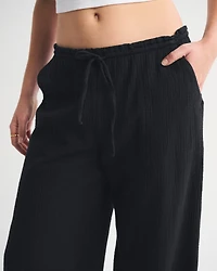 Cotton Gauze Pull-On Pant