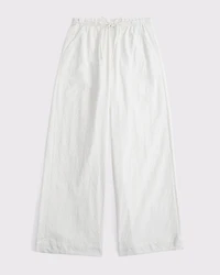 Cotton Jacquard Pull-On Pant