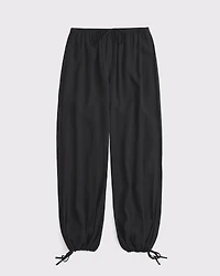 Convertible Crinkle Balloon Pull-On Pant