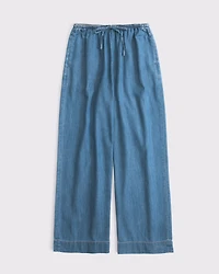 Chambray Pull-On Pant